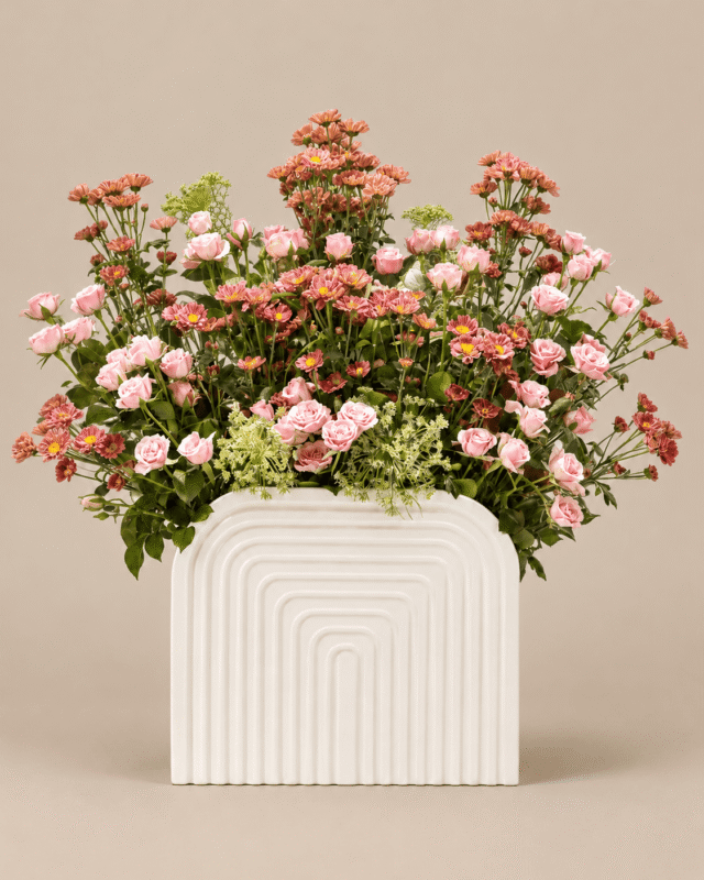 Blush Garden Vase